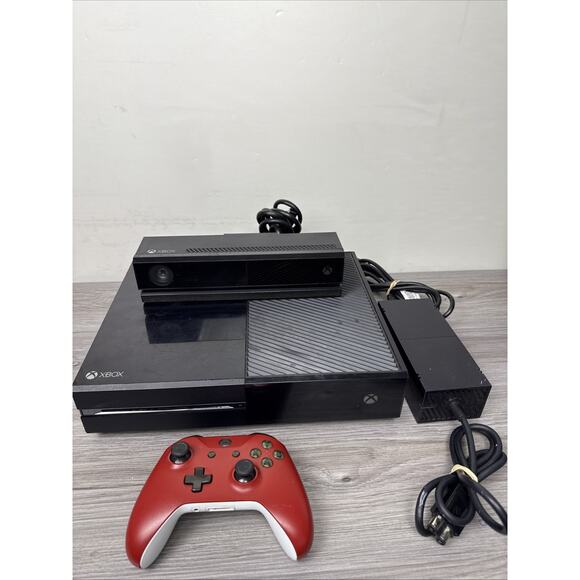 Microsoft Xbox One 500GB Console 1540 Bundle W Kinect W/ Controller Read Tested - Picture 2 of 12
